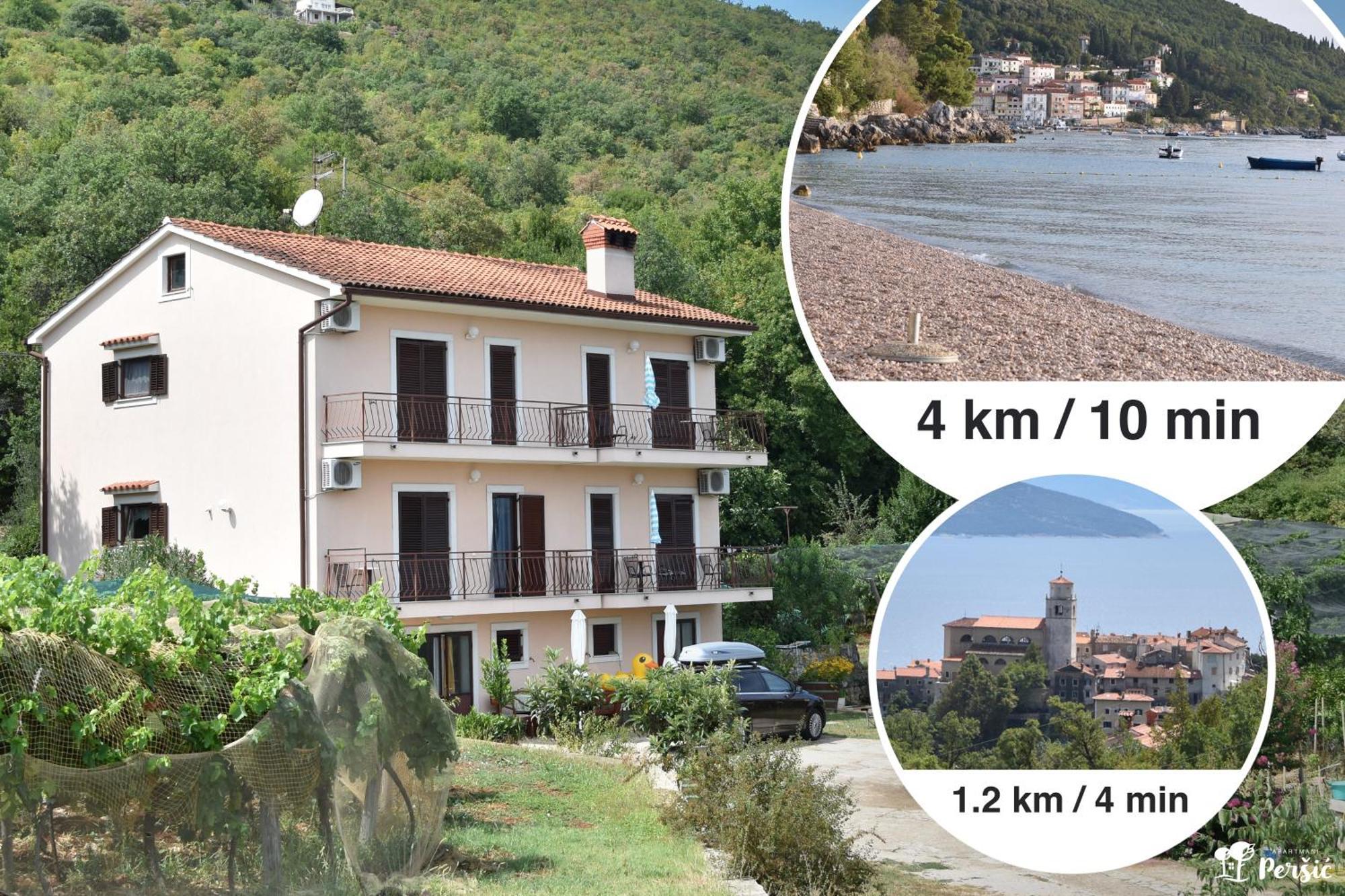 Apartman Peršić Moscenicka Draga Bagian luar foto